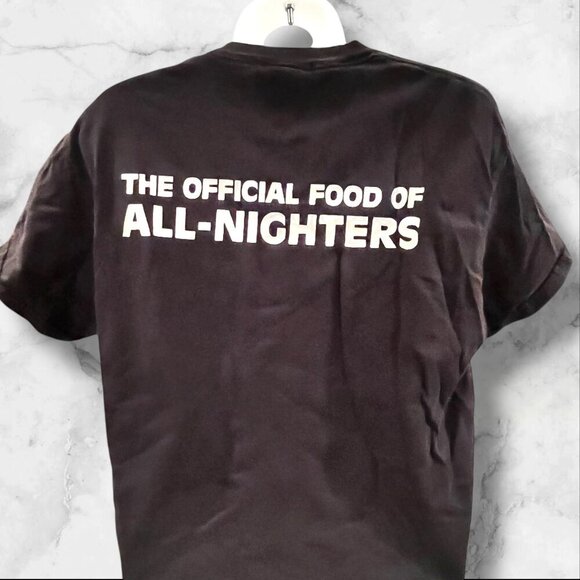 Vintage White Castle Delta Pro Weight Black Crew Neck T-Shirt Adult M - Picture 12 of 12